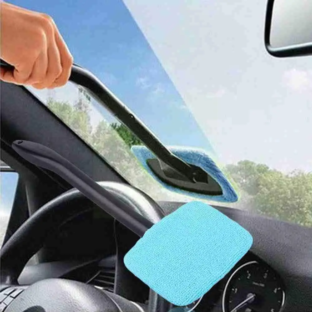 

MicroFiber Windshield Window Clean Brush Accessories Can Cleaner Anti-Fog Car Supplies Wiper Color 3 Choose Auto J4L2