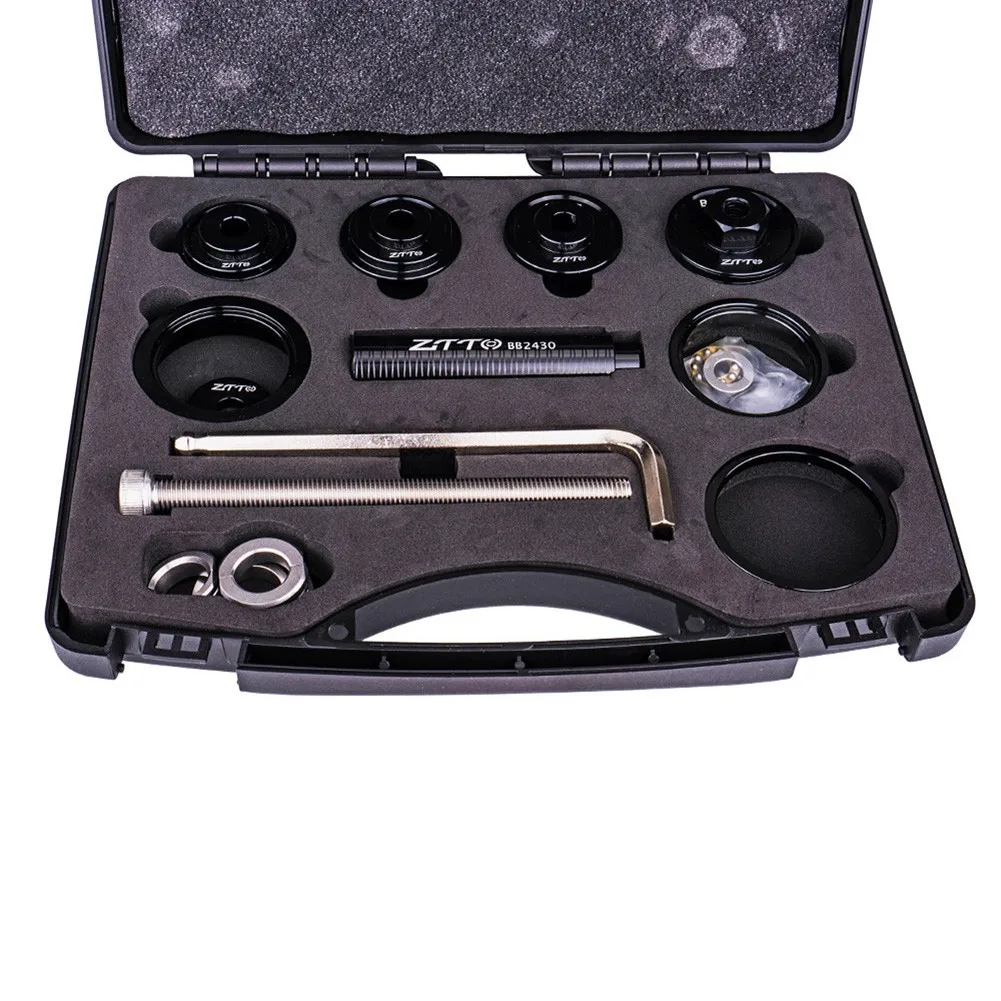 

1 Set Bike Bottom Bracket Bearing Install Removal Press Extraction Tool Kit For BB86 BB30 BB91 BB92 PF30 CNC Machining Bicycle