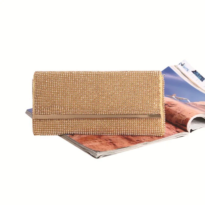 Инкрустированная бриллиантами Женская вечерняя сумка ручной работы женская на