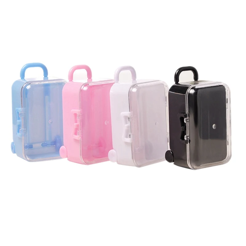 Черный мини чехол на колесиках для дорожного костюма коробка конфет