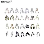 Автомобильный U-образный металлический Железный зажим, центральная консоль, приборная панель, радио, CD, DVD, навигация, панельные крепежные детали, заклепки, автоматическая защелка