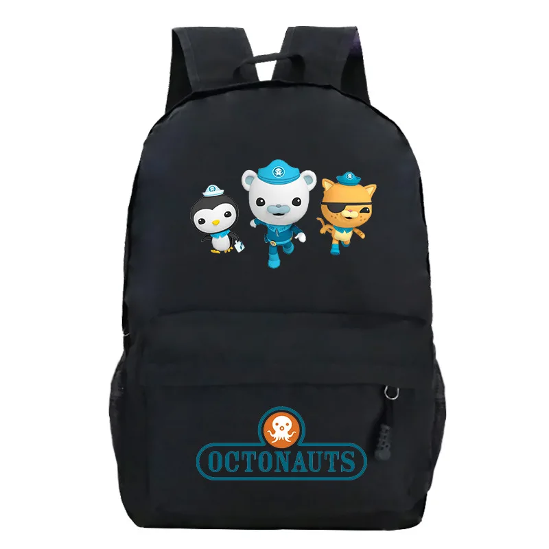 

Kids Cute Octonauts Backpack Students Cartoon School Bags Boys Girls Bookbags Men Travel Bagpack Teens Back To School Gift