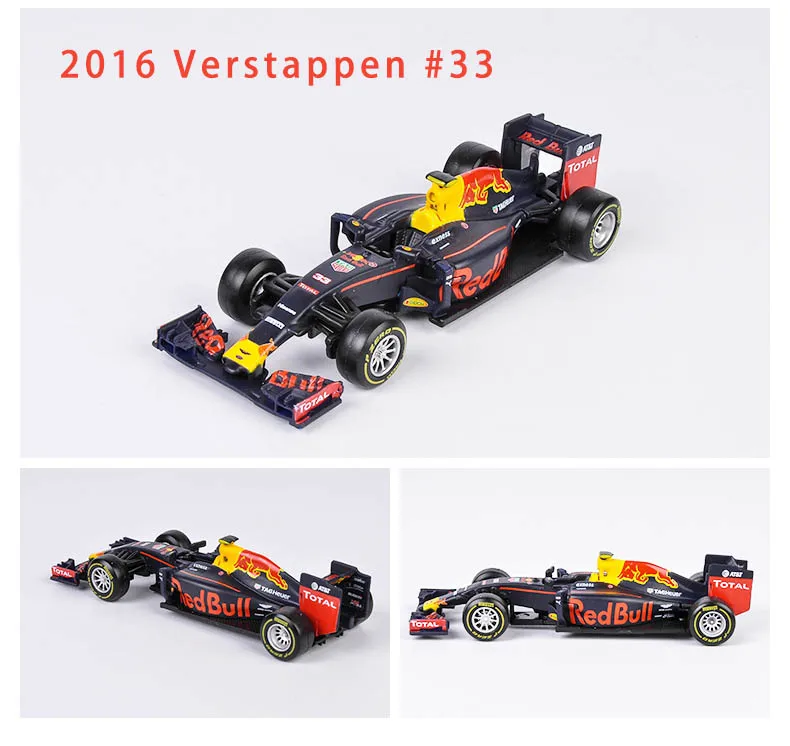 Bburago 1/43 1:43 Raikkonen No7 F1 Formula 1 гоночный автомобиль литой под давлением дисплей Модель игрушки для детей мальчиков и девочек