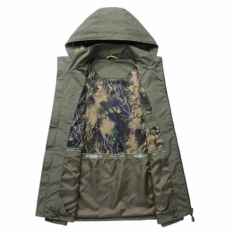 

New Daiwa Men's Spring Autumn Coat Thin Mountaineering Outdoor Fishing Clothing Quick-Drying Windbreaker Sports Fishing Jacket