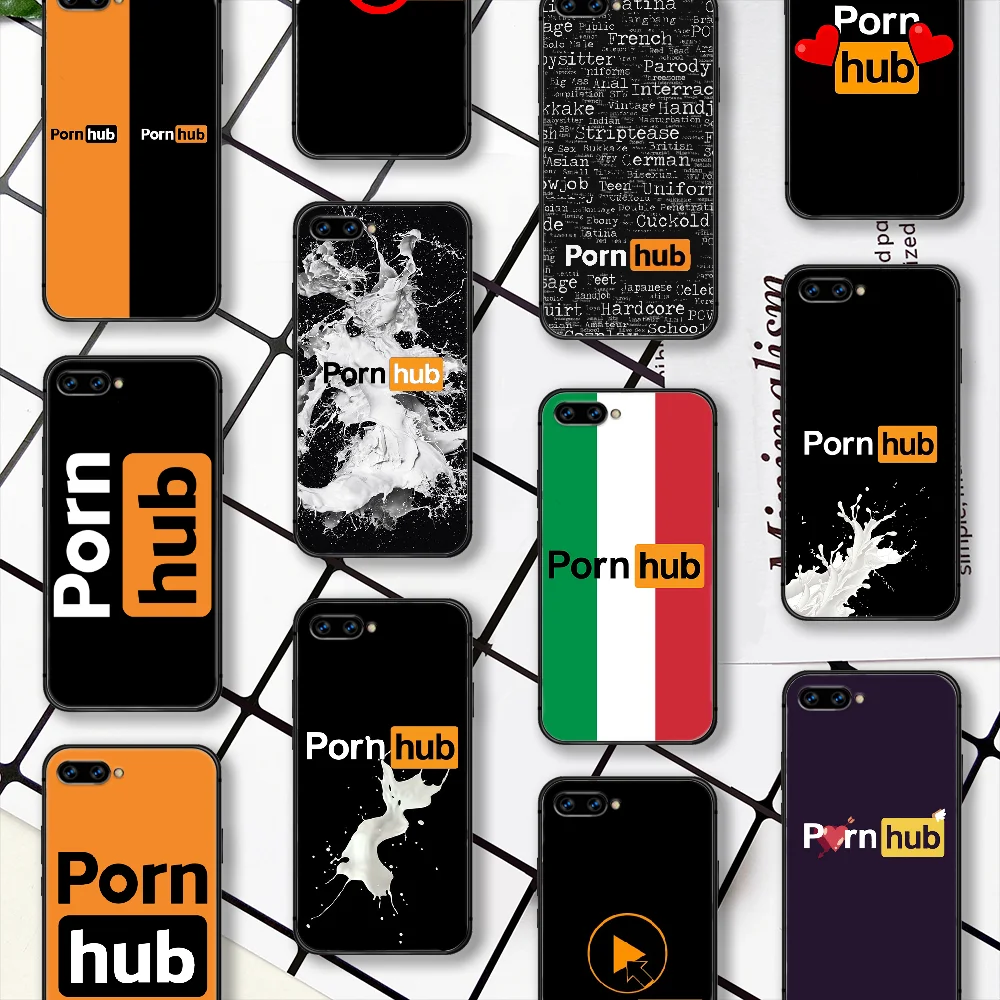 

Adult Porn-hub Phone Case For Huawei Honor 6A 7A 7C 8 8A 8X 9 9X 10 10i 20 Lite Pro Play black Back Fashion Cover Pretty Coque