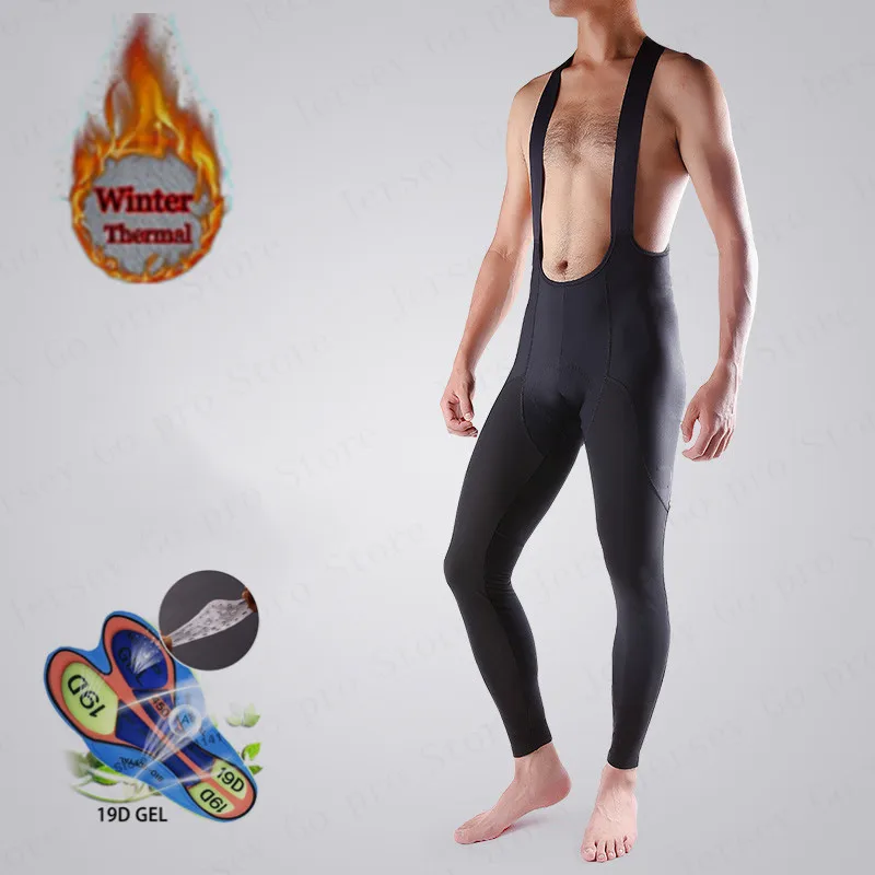 Новинка 2022 черные велосипедные штаны Gibson зимние Утепленные длинные комбинезоны