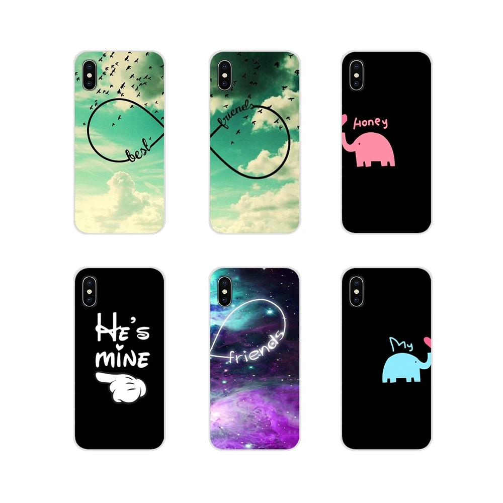 Силиконовые чехлы для телефонов Sky View Best Friends Classic Better For Motorola Moto X4 E4 E5 G5 G5S G6 Z Z2 Z3 G G2 G3