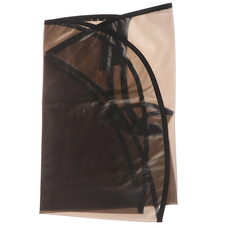 

Hair dyeing cloth Hair Cutting Collar Waterproof Baking Oil Anti-Colouring Cape For Kitchen home apron Hairdressing Hair