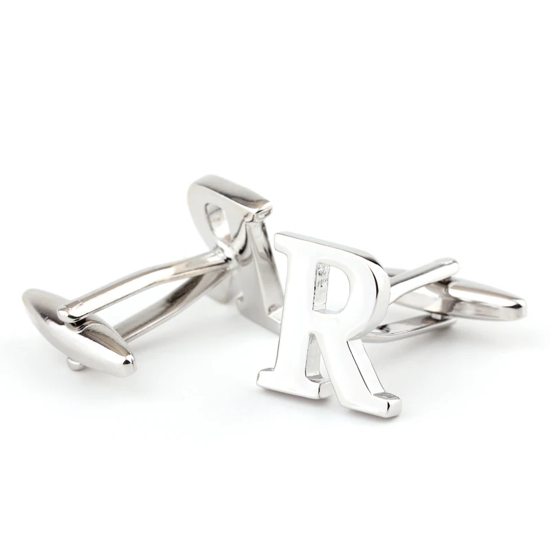 Запонки мужские французские с буквами алфавита|letter cufflinks|cufflinks for mensfrench cufflinks |