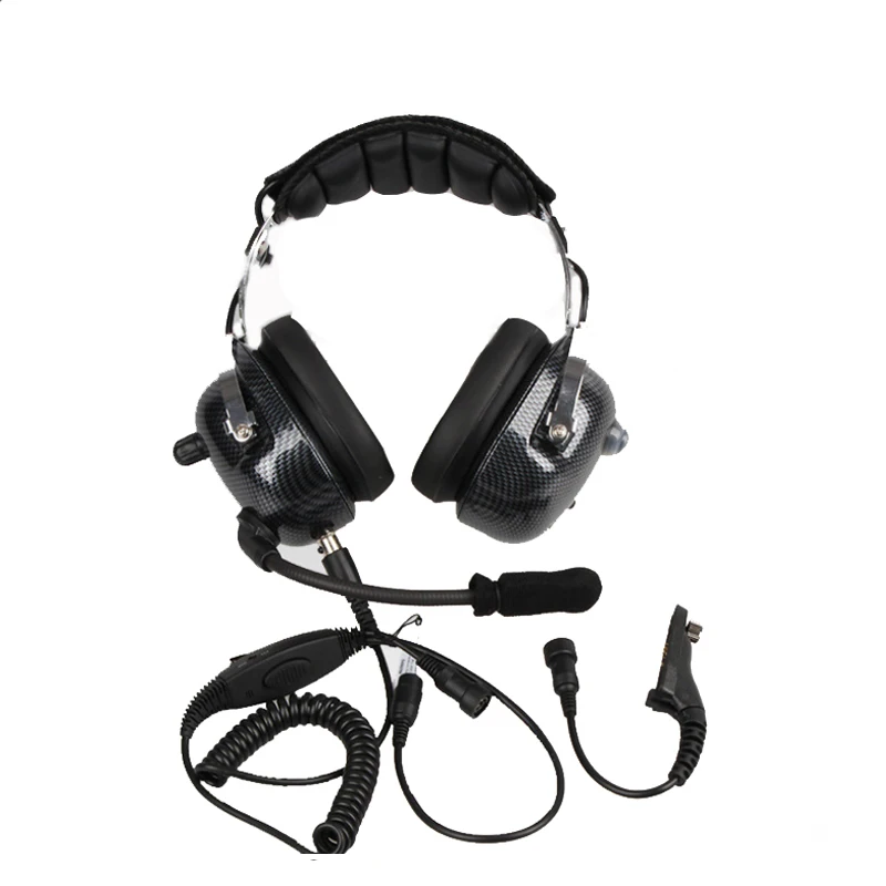 High Quality Heavy Duty Two Way Radio Noise Cancelling Headset With Boom Mic Heaphone For MOTOROLA  APX7000 DGP4150 DGP6150