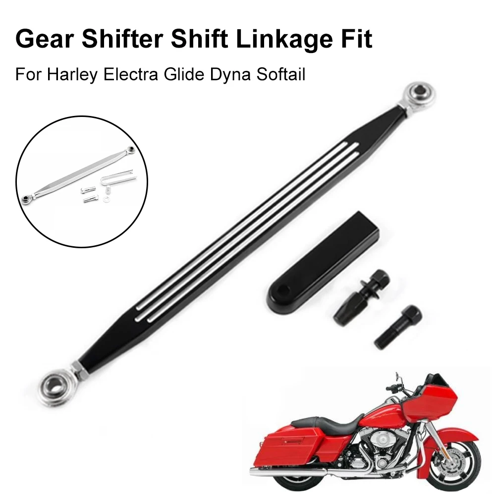 

Black/White Motorcycle Gear Shifter Shift Linkage Fit for Davidson Bad Boy For Davidson Electra Road Glide Softail Shift Linkage