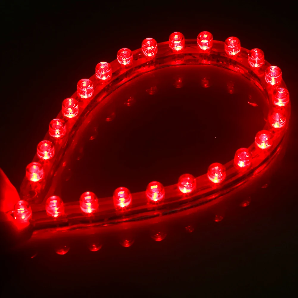 1 шт. 12 В светодиодная Универсальная автомобильная ПОДСВЕТКА 24 см