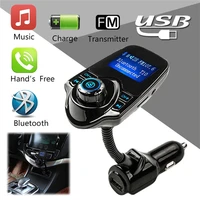 car kit mp3 audio player speaker wireless fm modulator fm transmitter bluetooth compatible handsfree usb charger car accessories