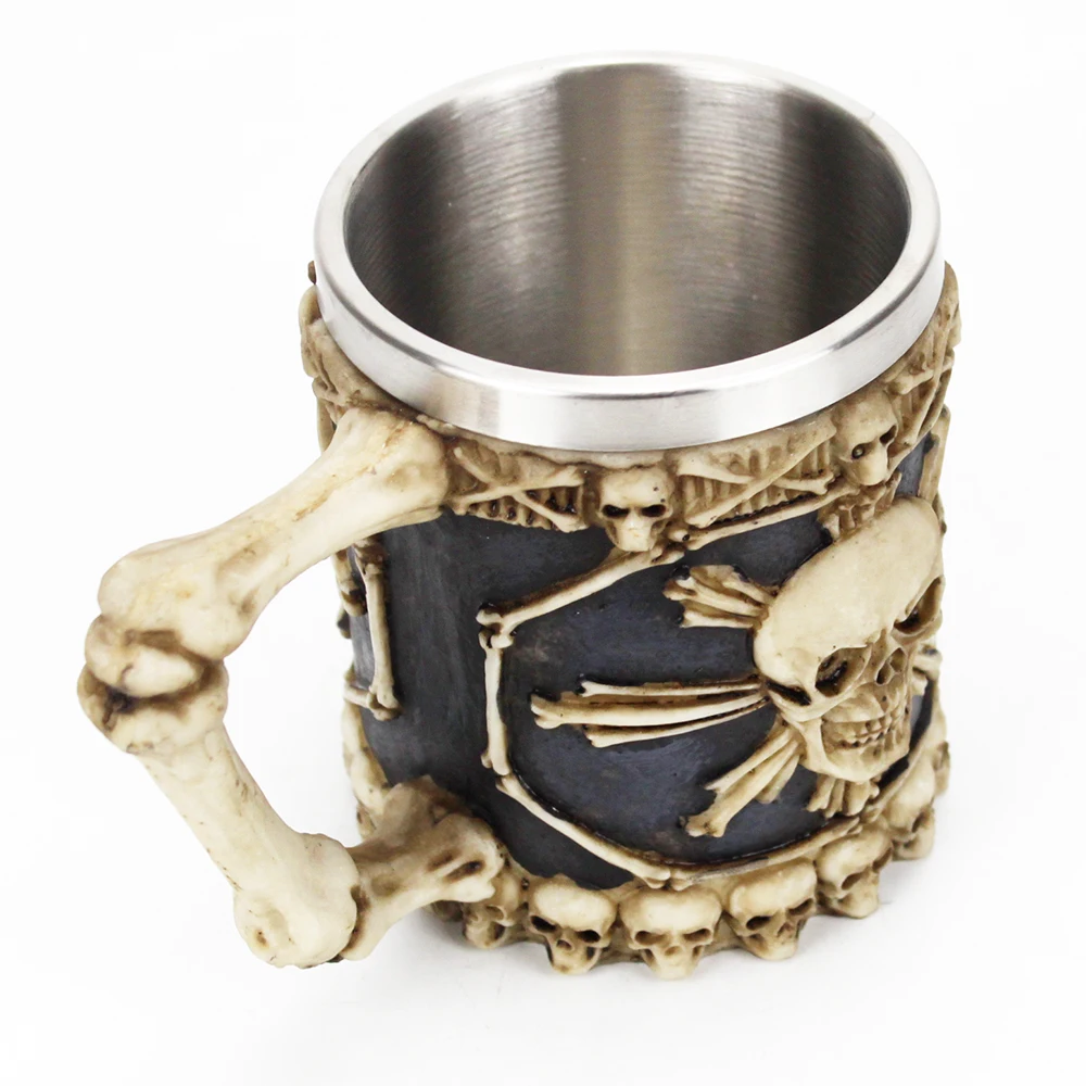 Большой скелета Смерть кости череп кружки чашки на день рождения подарок