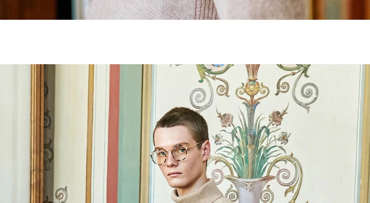 JackJones Мужской умный Повседневный свитер с длинными рукавами и высоким воротником 219324520