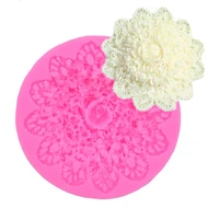 3d flower silicone molds fondant craft cake candy chocolate sugarcraft baking tool mould mold