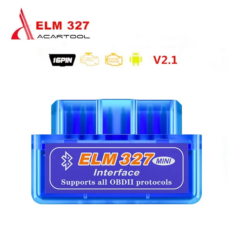 OBD ELM327 Bluetooth OBD2 сканер Android Считыватель кодов V1.5/2 1 Автомобильный диагностический