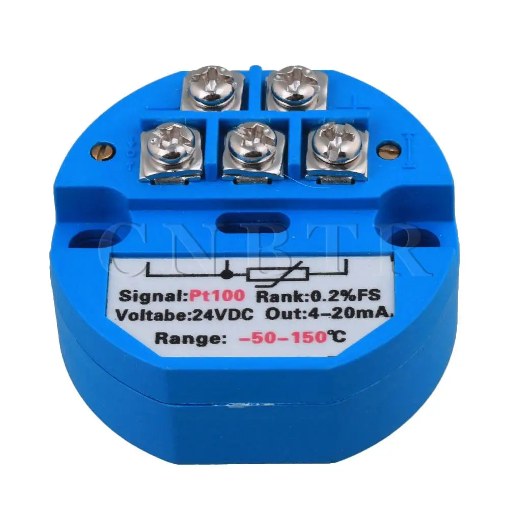CNBTR пластиковый PT100 датчик температуры передатчик-50-150C выход 4-20mA 24VDC | Инструменты