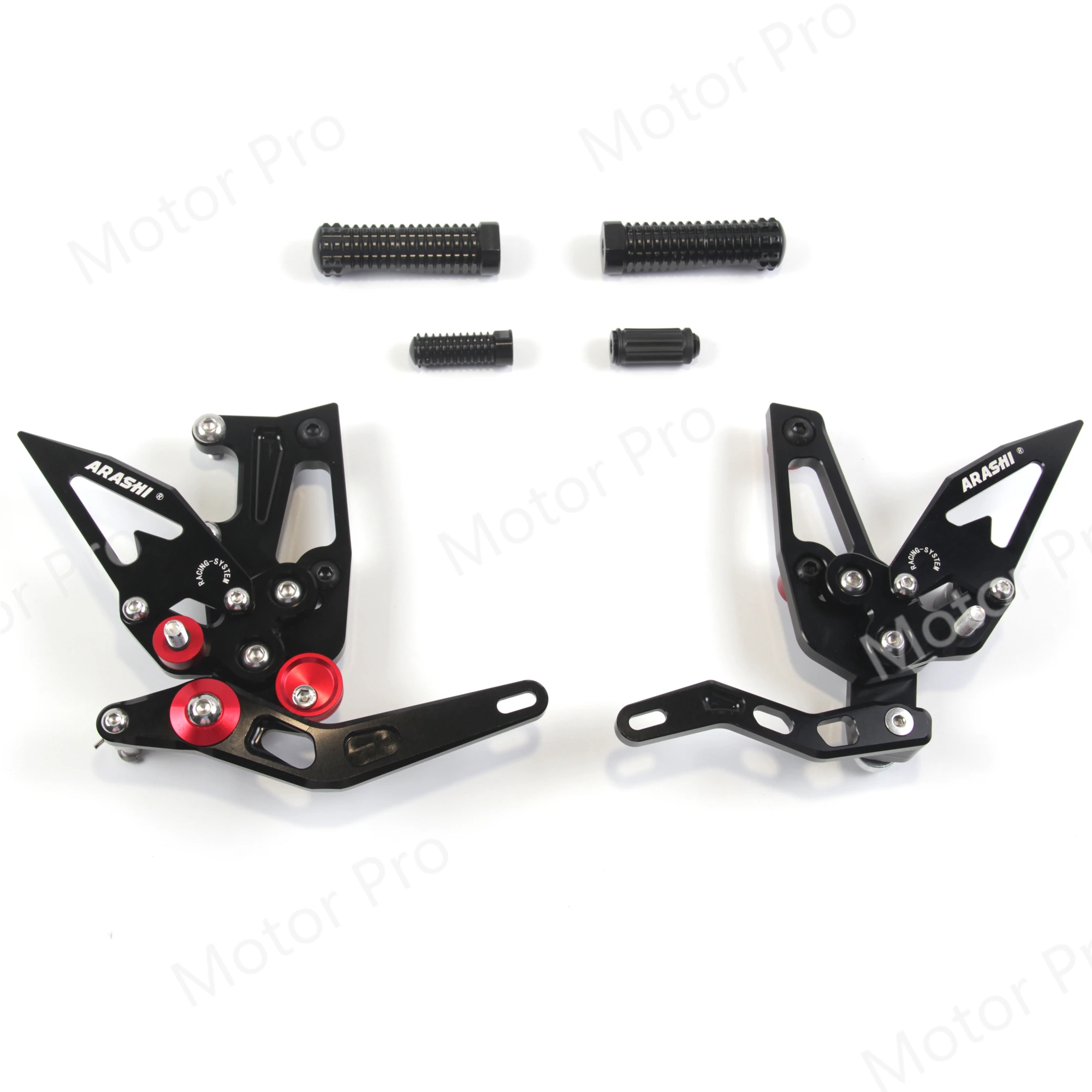 

Adjustable Footrests For Speed Triple 1050 2011 - 2015 Motorcycle Accessories Foot Peg Rearsets Pedal BLACK 2012 2013 14