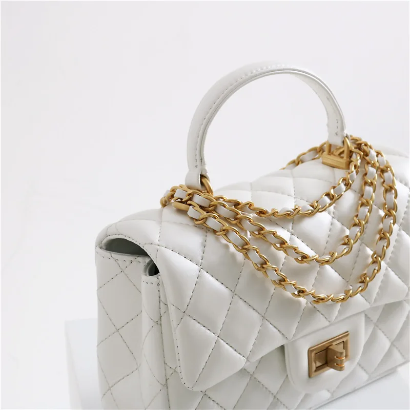 Модная классическая ретро сумка с алмазным узором простая элегантная Изысканная