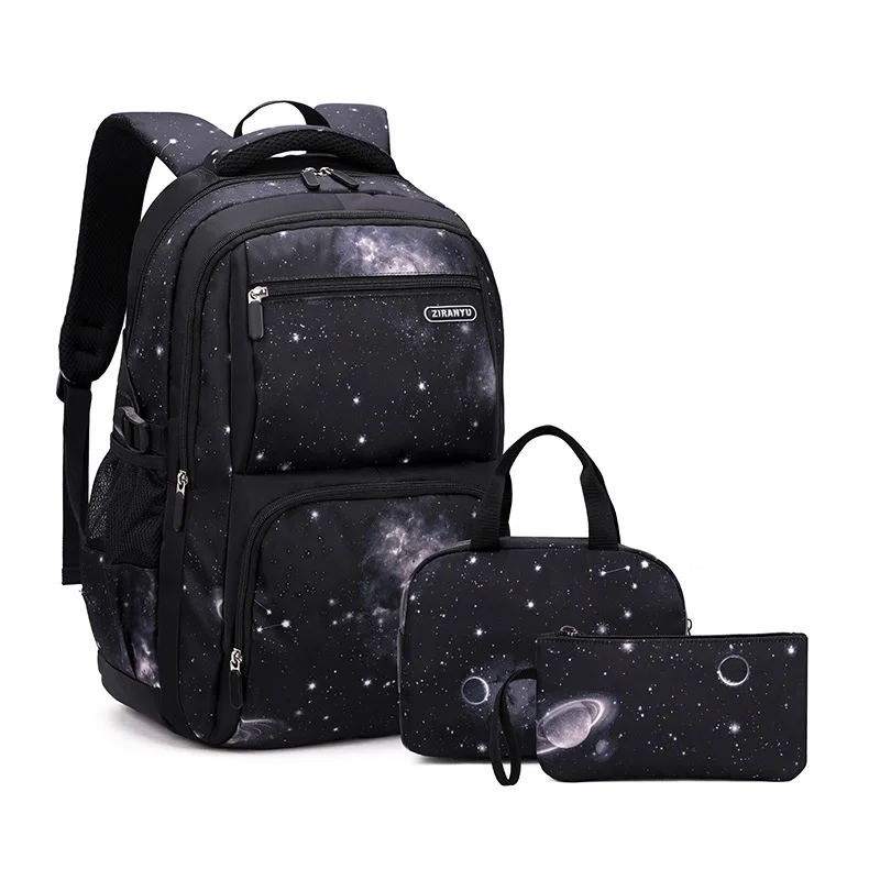 waterproof kids school Backpack set Primary School Backpacks Children School Bags For Boys Girls schoolbag Mochila Infantil Zip