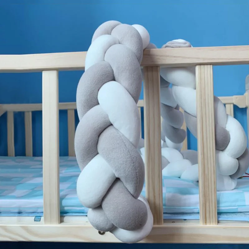 Бампер для новорожденных с узелком длина 1 м/2 м|Подушки на кровать| |