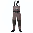 Коричневые дышащие легкие сапоги для рыбалки нахлыстом, чулки для мужчин, женщин, мужчин