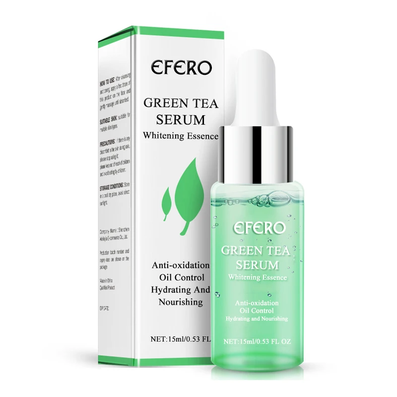 

Green Tea Moisturizing Essence Anti-aging Wrinkle Moisturizing and Whitening Skin Care Cream Collagen Peptides Serum Face Care