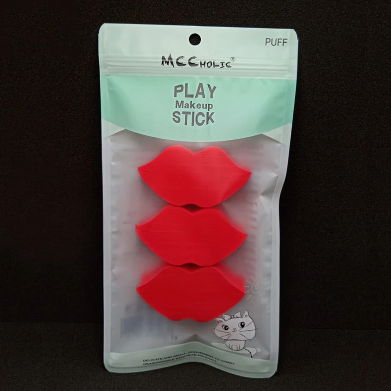 3 шт./лот треугольной формы конфетного цвета Мягкая Волшебная Очищающая Накладка