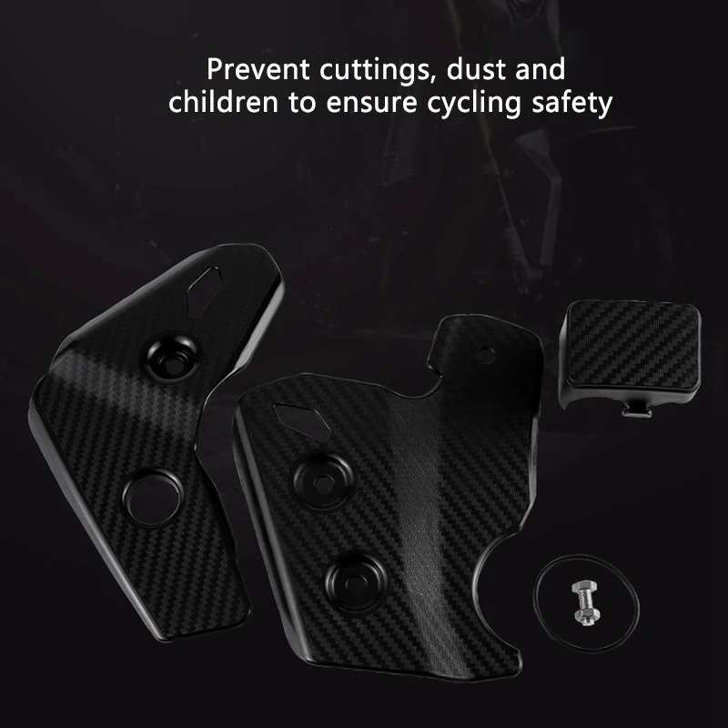

Motorcycle Frame Protection Plate Frame Guard Frame Protection Decorative Cover for Kawasaki KLX250