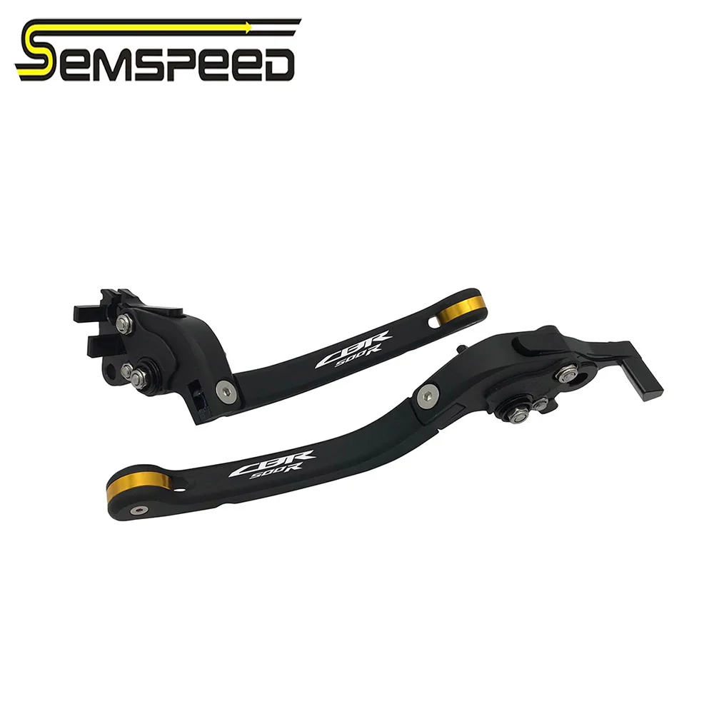 SEMSPEED CBR500R мотоциклетные регулируемые складные рычаги сцепления ручки для Honda