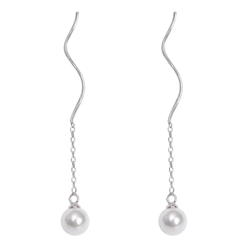

Женские серьги из серебра 925 пробы, с жемчугом