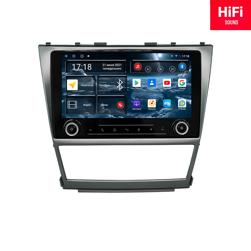 Car DVD Автомагнитола RedPower 75064 для Toyota Camry XV40 климат рынка США (01.2006-10.2011) | Автомобили и
