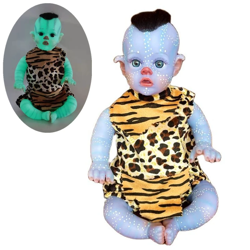 

12inch Reborn Dolls Simulation Baby Hand Made High Quality Detailed Painting Avatar Doll Birthday Present Xmas Gift