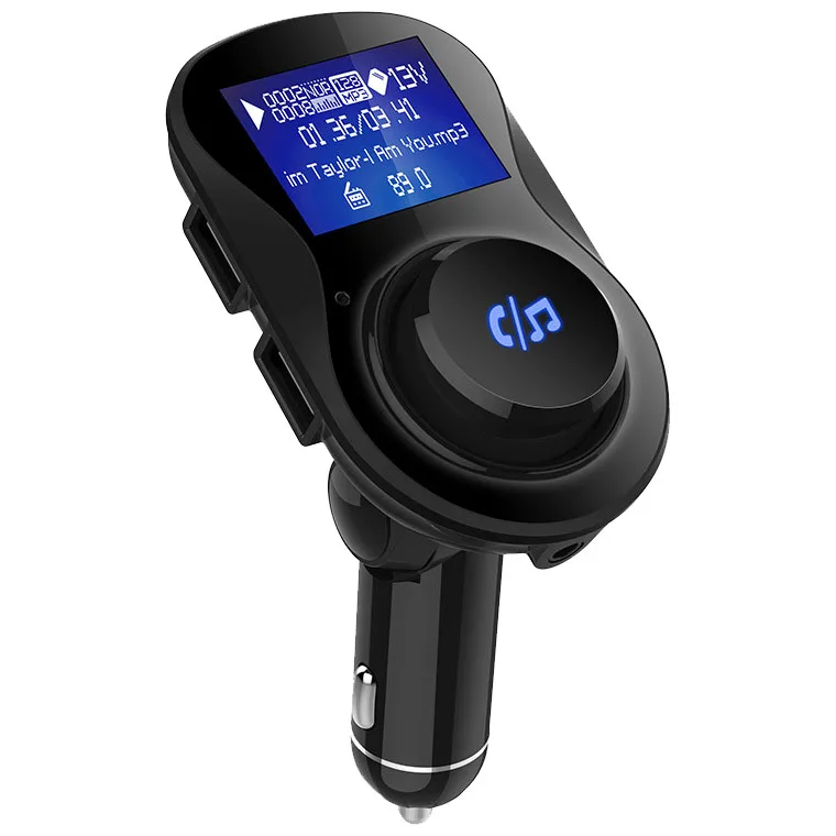 Новый Автомобильный MP3 плеер Bc28 беспроводной fm модулятор Bluetooth передатчик