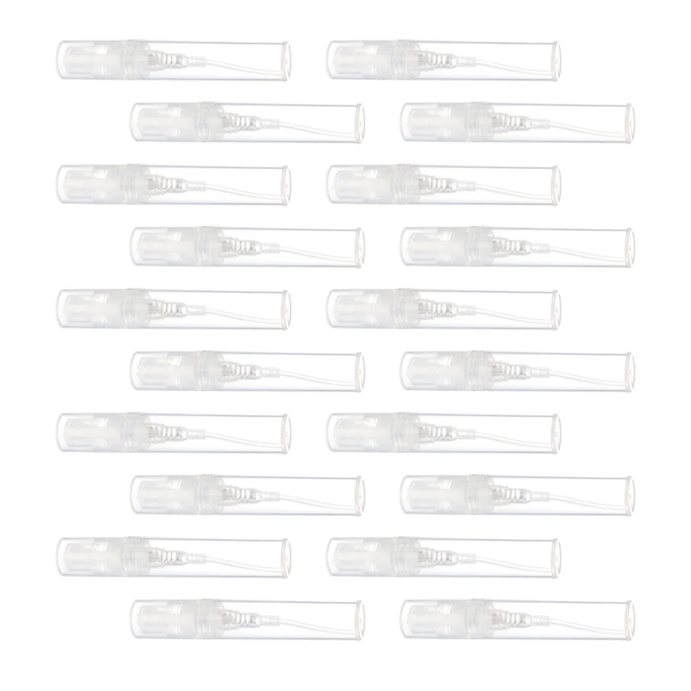 

20 шт., флаконы для хранения духов, флаконы для эфирного масла (белые)