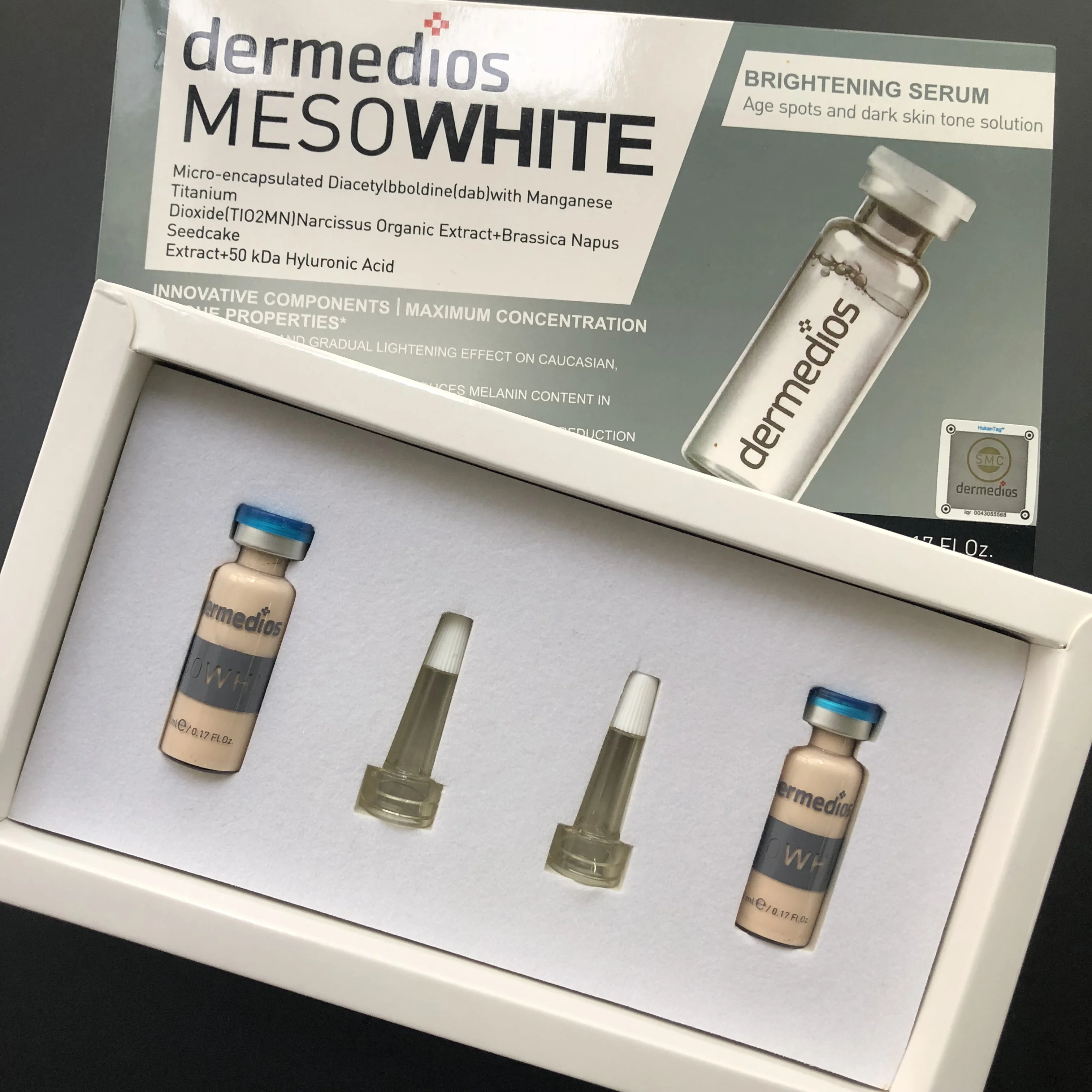 

20pcs 5ml Whitening Serum BB Cream Meso Brightening Serum BB Cream foundation Beauty Salon Cosmetic makeup liquid foundation