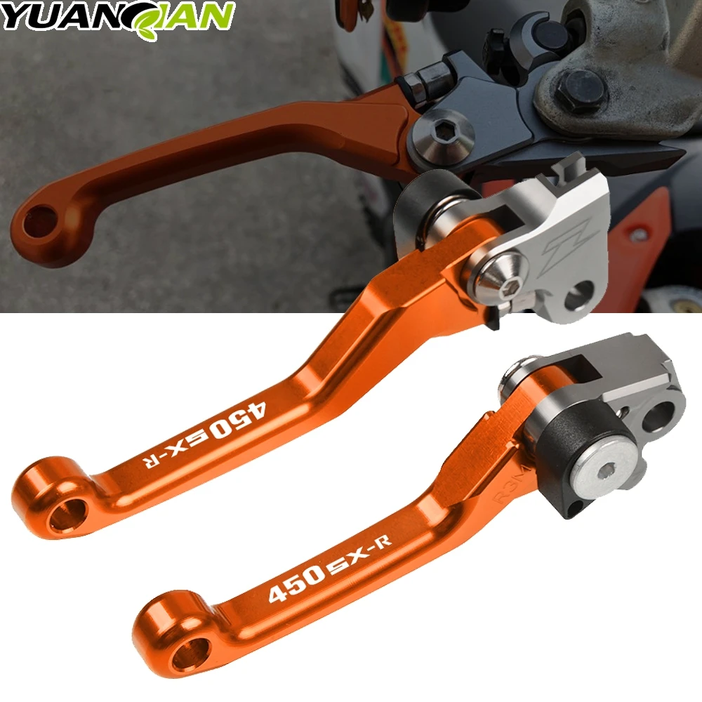 

Dirt Bike Motocross Motorbike CNC Aluminum Custom Folding handle Brake Clutch Lever For 450SX-R 450 SX-R 2005 2006 2007 2008