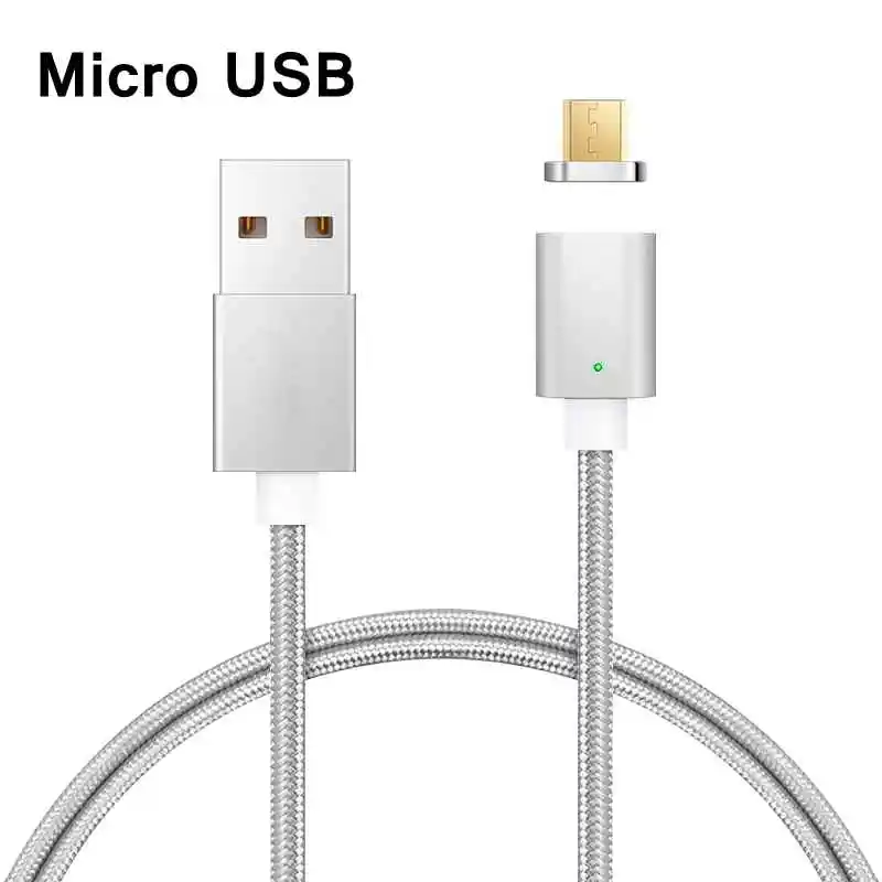 Светодиодный магнитный кабель Micro usb type C супер быстрая зарядка телефона Microusb type-C магнитное зарядное устройство usb c для iphone huawei xiaomi
