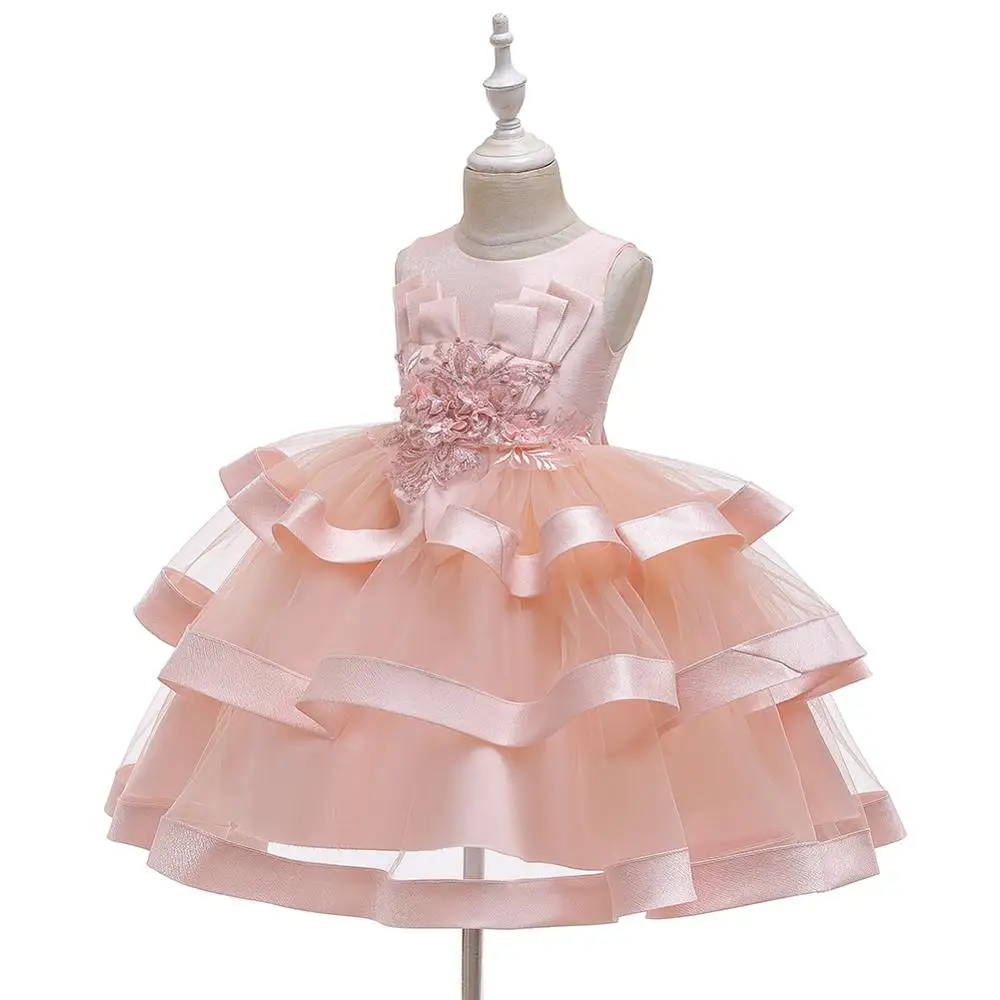 Girls Autumn Dresses Children's Cake Halloween kids Pink age 0-8 party dress for girl | Детская одежда и обувь