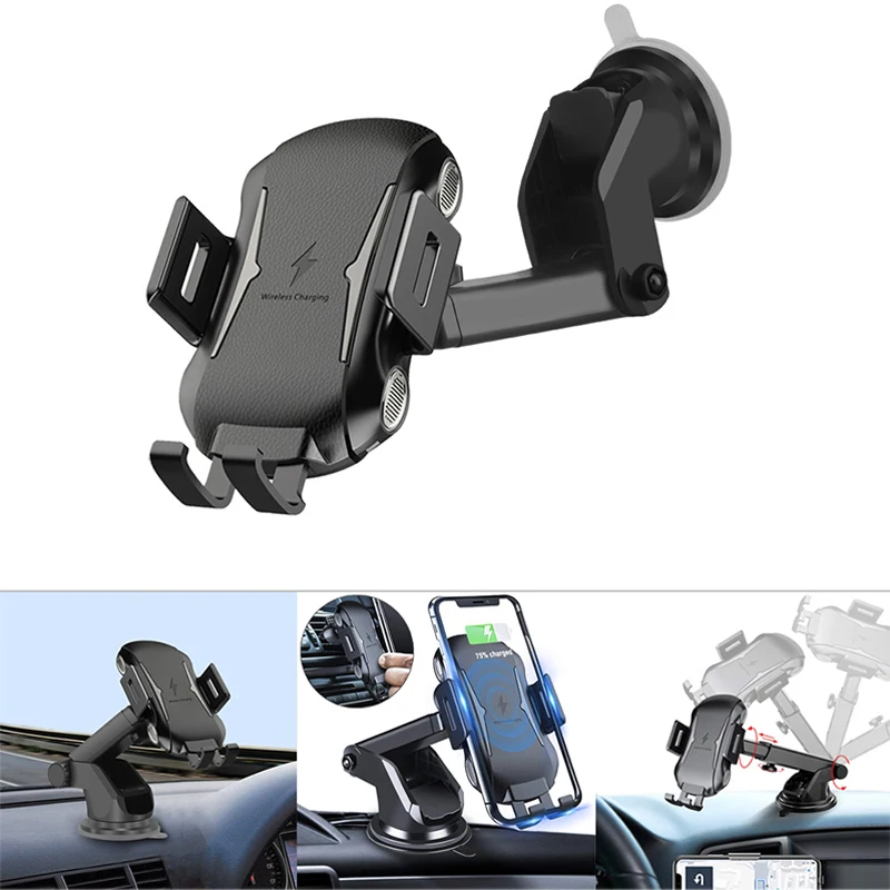 10 Вт Быстрая зарядка беспроводной телефон зарядное устройство автомобиль