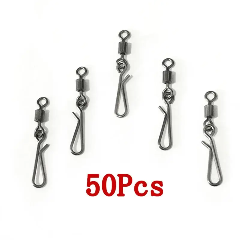 50 шт. 2/4/6/8 # кирпечей из глины Pin вертлюгом с Вращающийся шарнир оснастка Coastlock