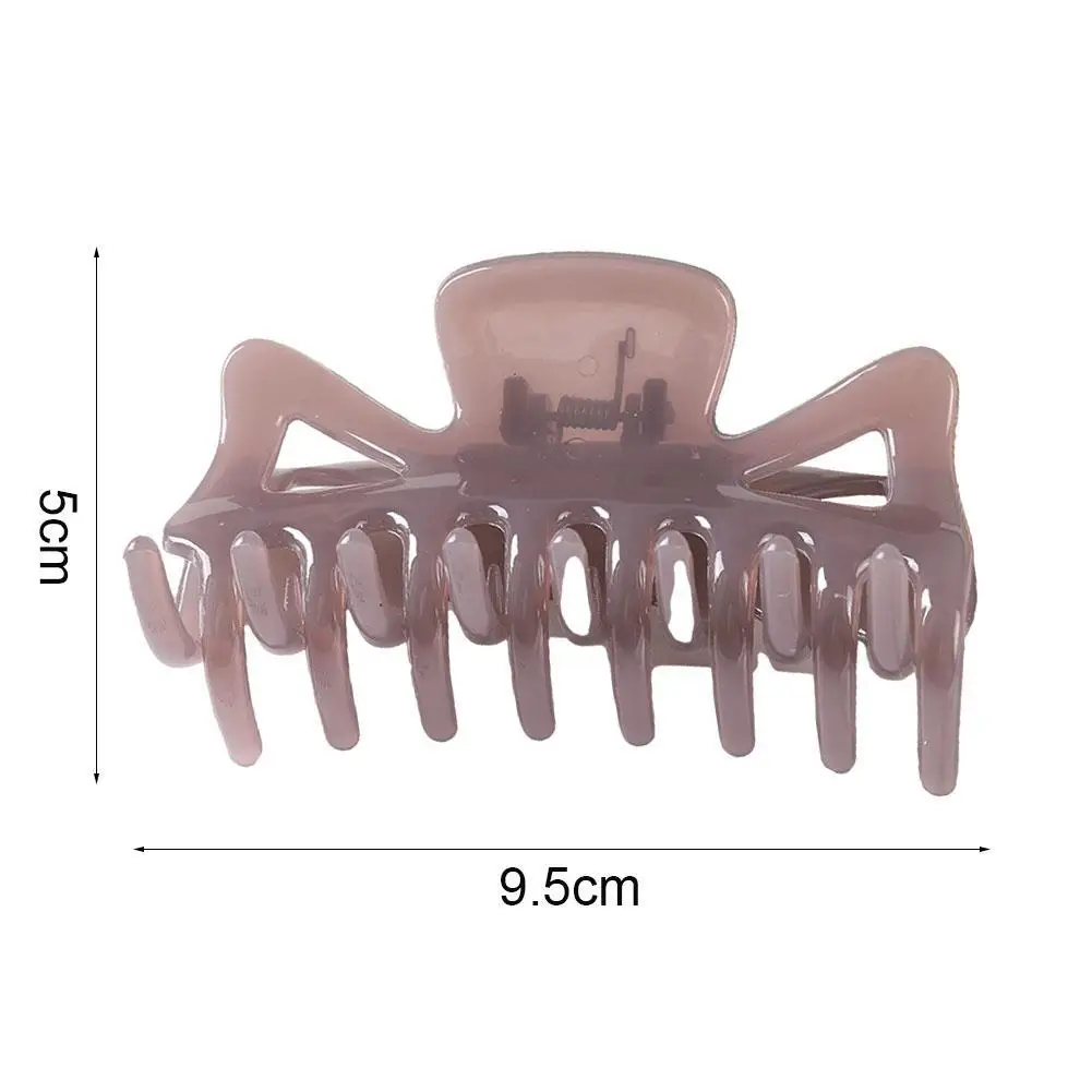 

Resin Geometric Large Square Hair Claws Hair Crabs Hair Holder Clip Hair Girls Daily Women Clamps Accessories Ponytail C4N6