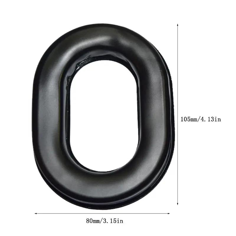 

2PCS Silicone Ear Pads Earmuffs Replacement Ear Cushion Kit for Ear Defenders