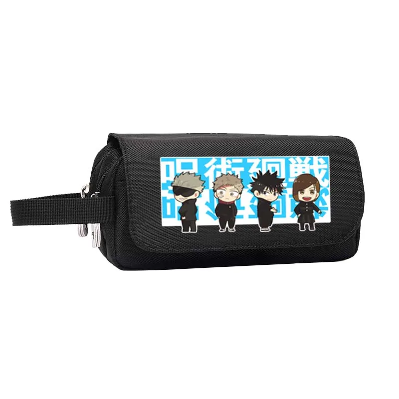 Пенал для карандашей в стиле аниме Модный чехол ююютсу Джо Сатору вместительный