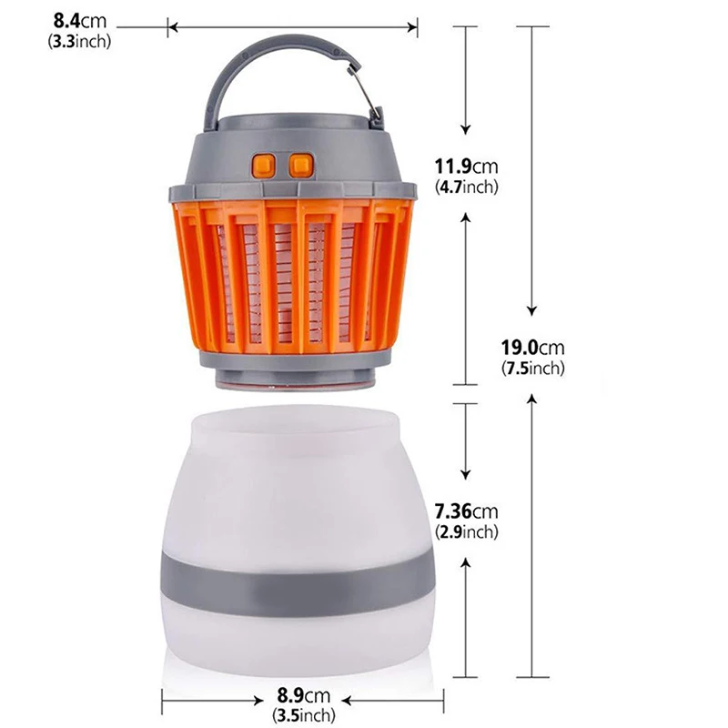 

Portable LED Waterproof Outdoor Camping USB Charging Light Mosquito Killer Insect Pest Repeller Anti Mosquito Lamp Lights DOM668