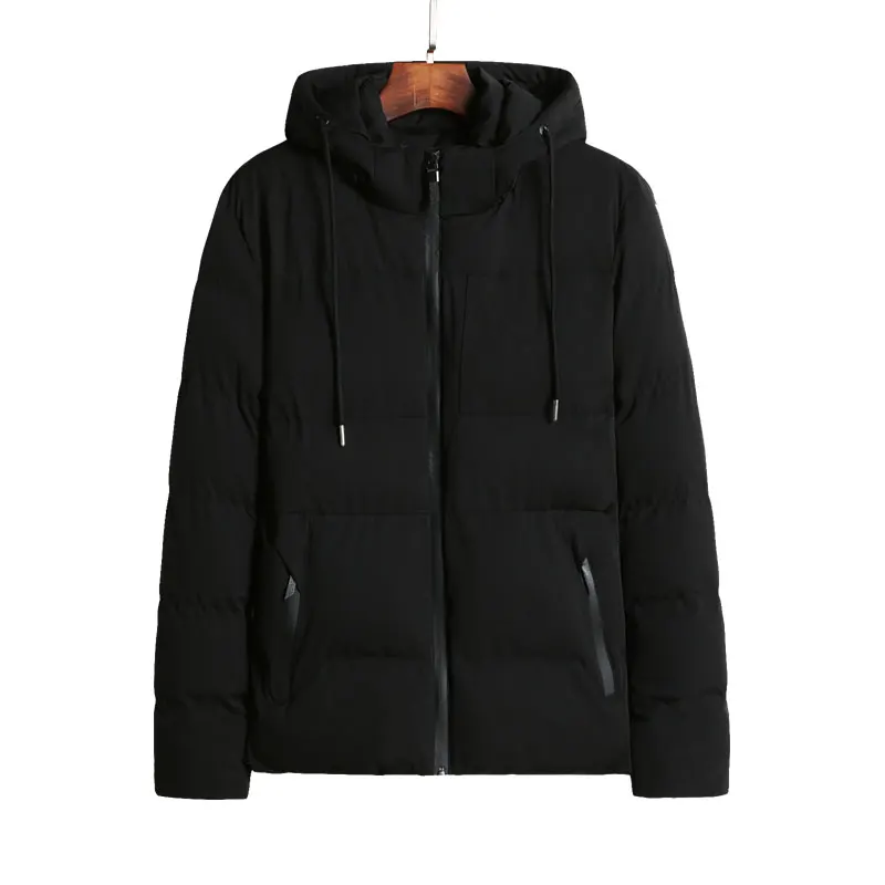 

SHAN BAO Black Green Men's Casual Cotton Jacket 2020 Winter Brand Clothing Thick and Warm Youth Loose Hooded Padded Jacket