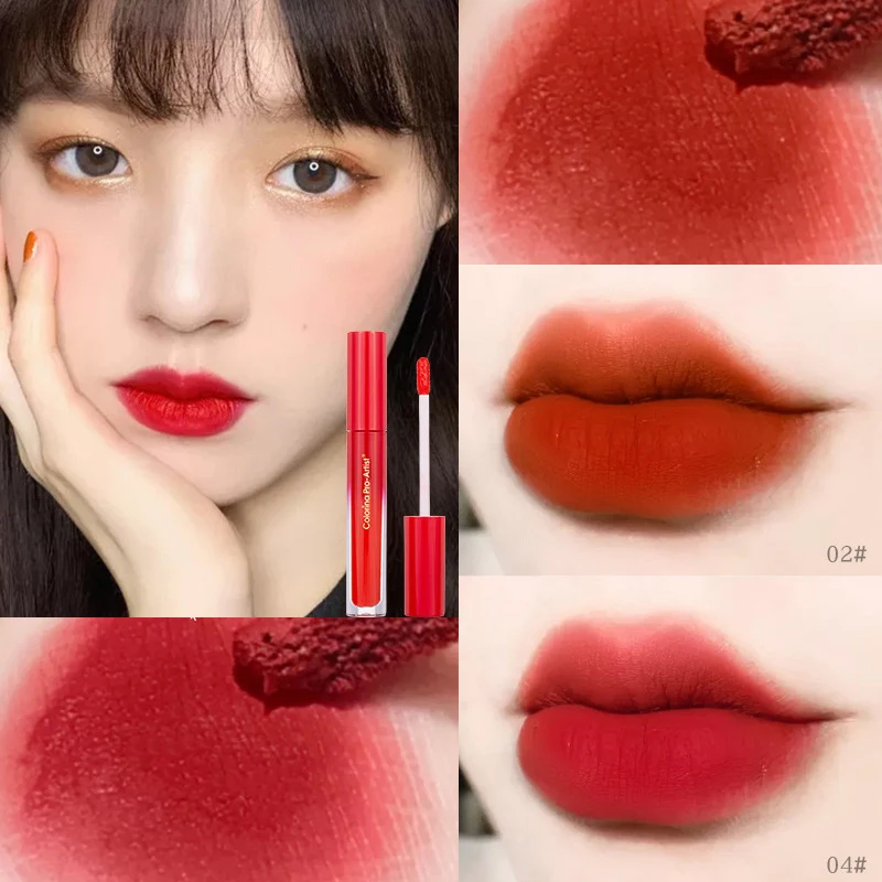 

Ultra Velvet Matte Sexy Liquid Lipstick Waterproof Long Lasting Lip gloss Women Fashion Lip Glosses Makeup with Case