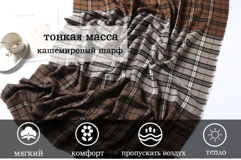 Дизайнерский бренд плед Зимний женский шарф кашемировые шали для леди шарф-палантин большой размер женский фуляр пашмины Echarpe