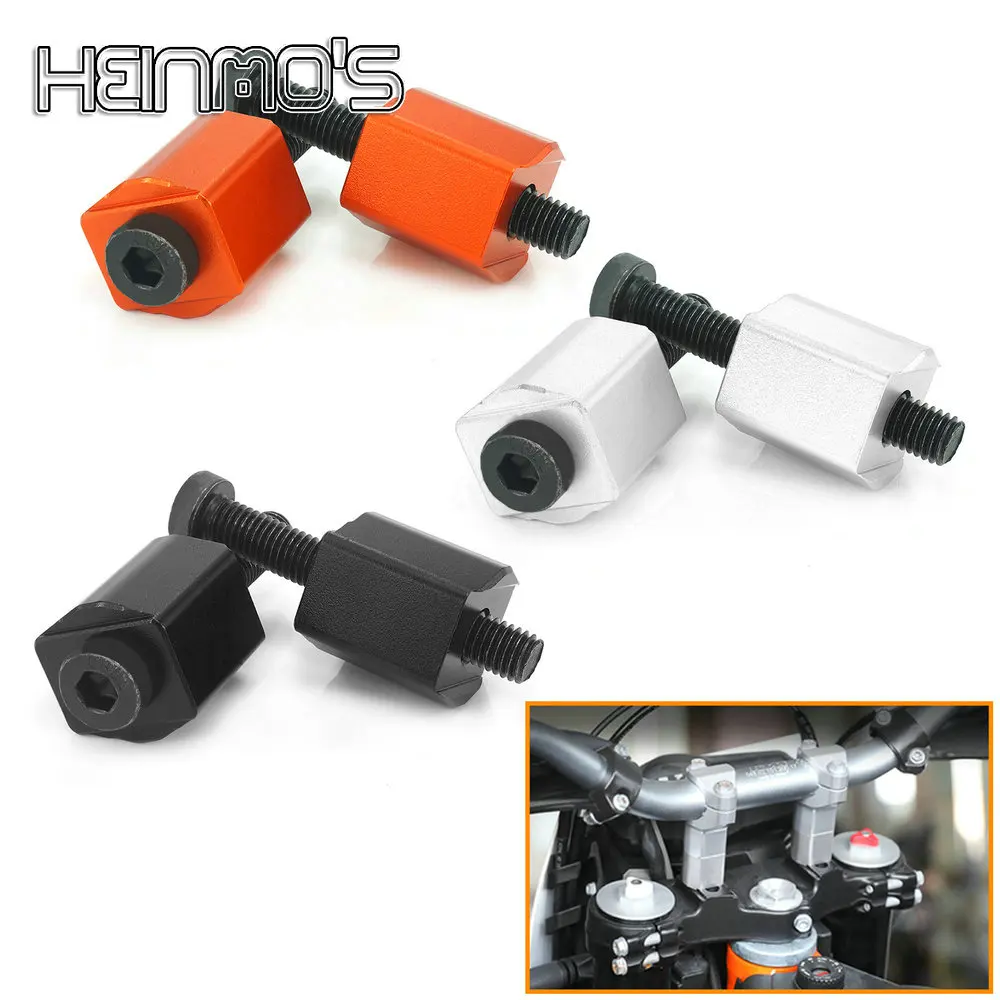 

Motorcycle Parts Extend Handlebar Mount Riser For KTM 1050 1090 1190 1290 ADV Adventure Handle Bar Clamp Raised Accessories